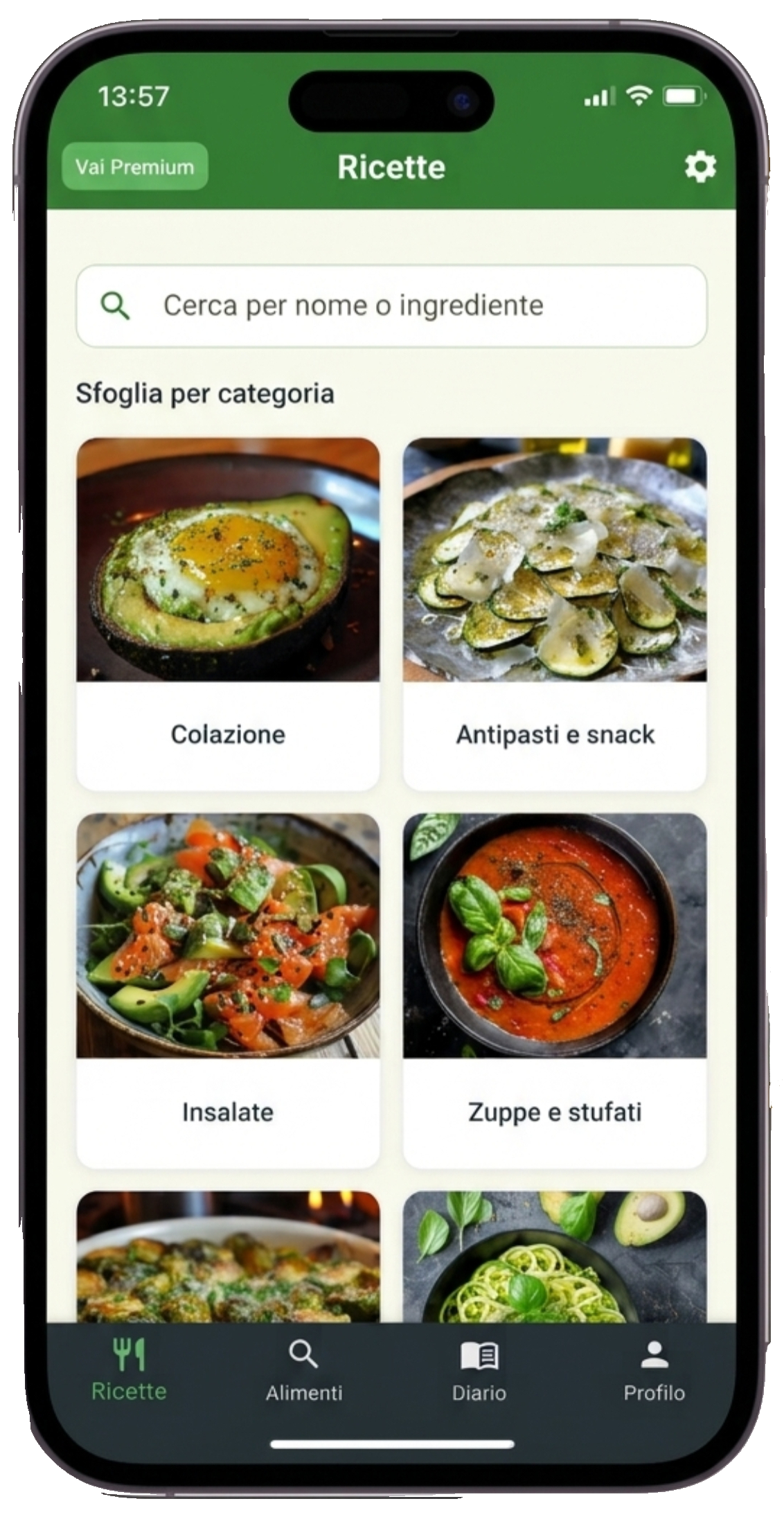 Ricette keto nell'app Questo è Cheto
